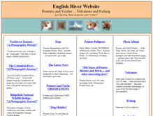 Tablet Screenshot of englishriverwebsite.com